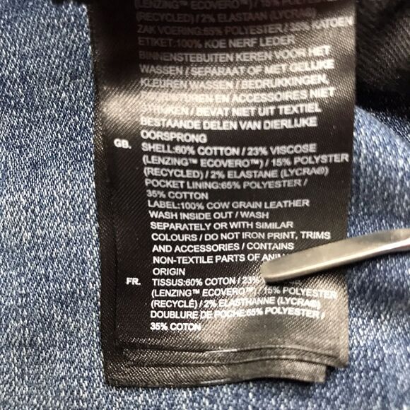 G STAR RAW Lynn Jeans Women 34x32 (32x31 actual) Mid Super Skinny Slim Distress - Picture 13 of 16